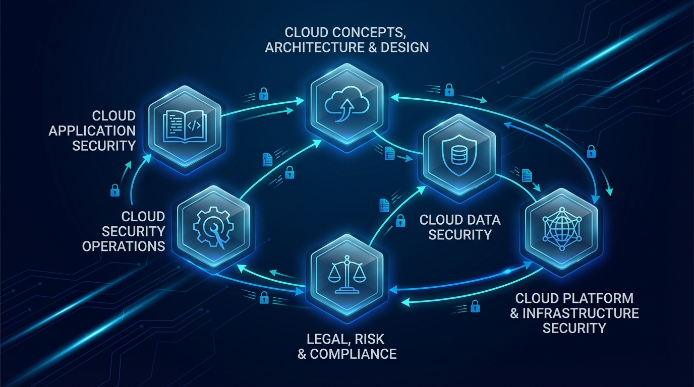 CCSP Domains Explained - Visual guide to all 6 ISC2 CCSP certification domains